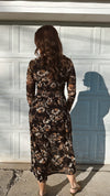 Moody Mesh Midi Dress