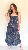 Check Mate Midi Dress