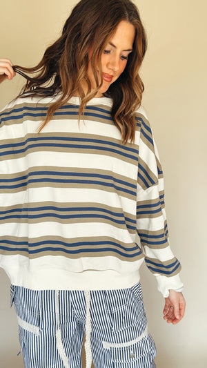 Ollie Striped Pullover