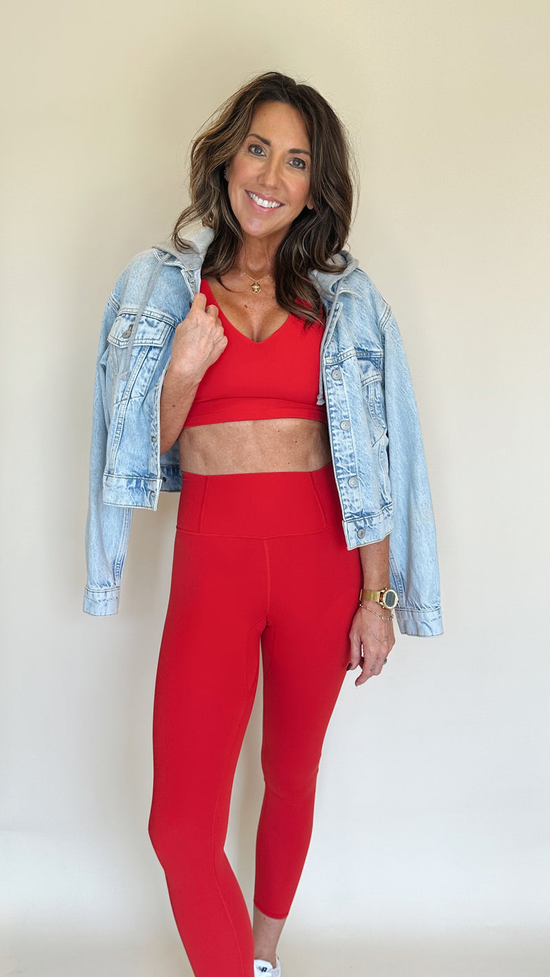 {Free People} Never Better Crop in Winterberry