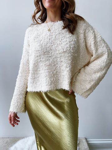 Tina Gold Button Cardigan