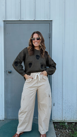 Oversized Soft Tee in Mocha