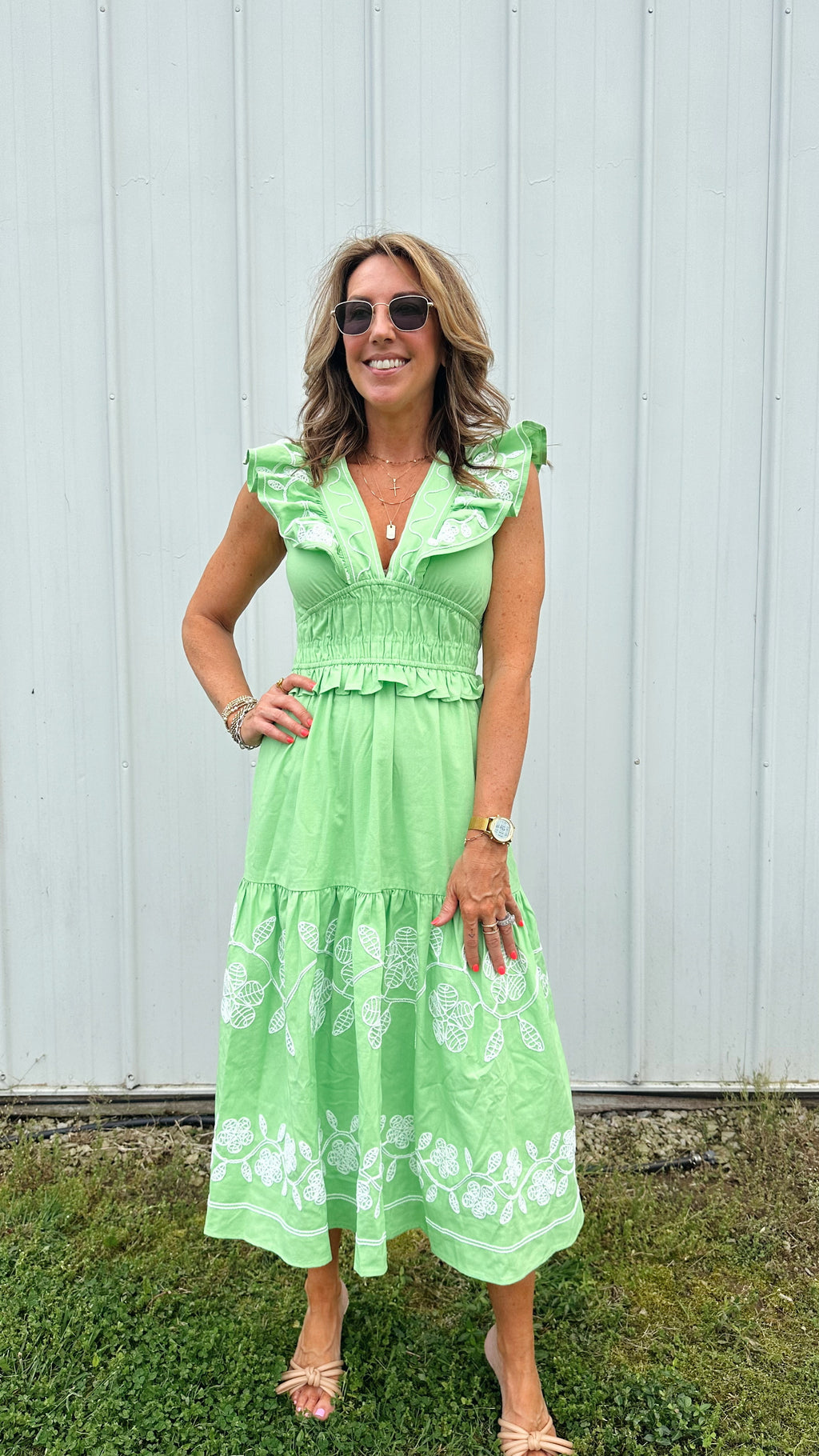Minty Midi Dress