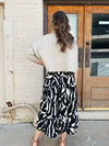 Hide and Seek Midi Skirt