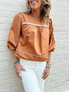 Pumpkin Spice Blouse