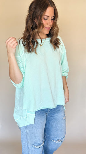 {Free People} One To Beat Pullover