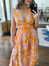 Hot Tropic Midi Dress