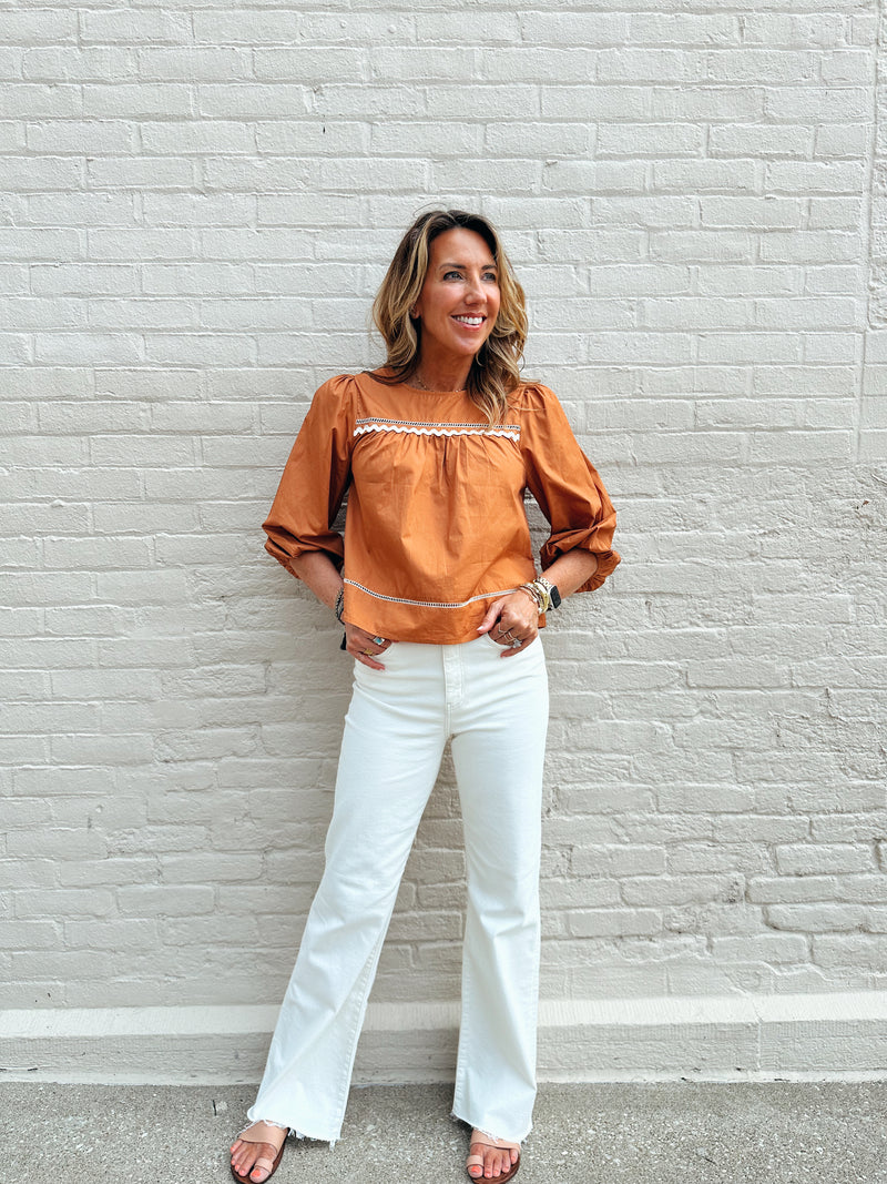 Pumpkin Spice Blouse