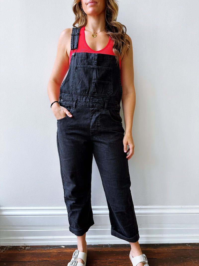 Ziggy Overall in Mineral Black