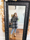 Darkest Night Long Plaid Jacket