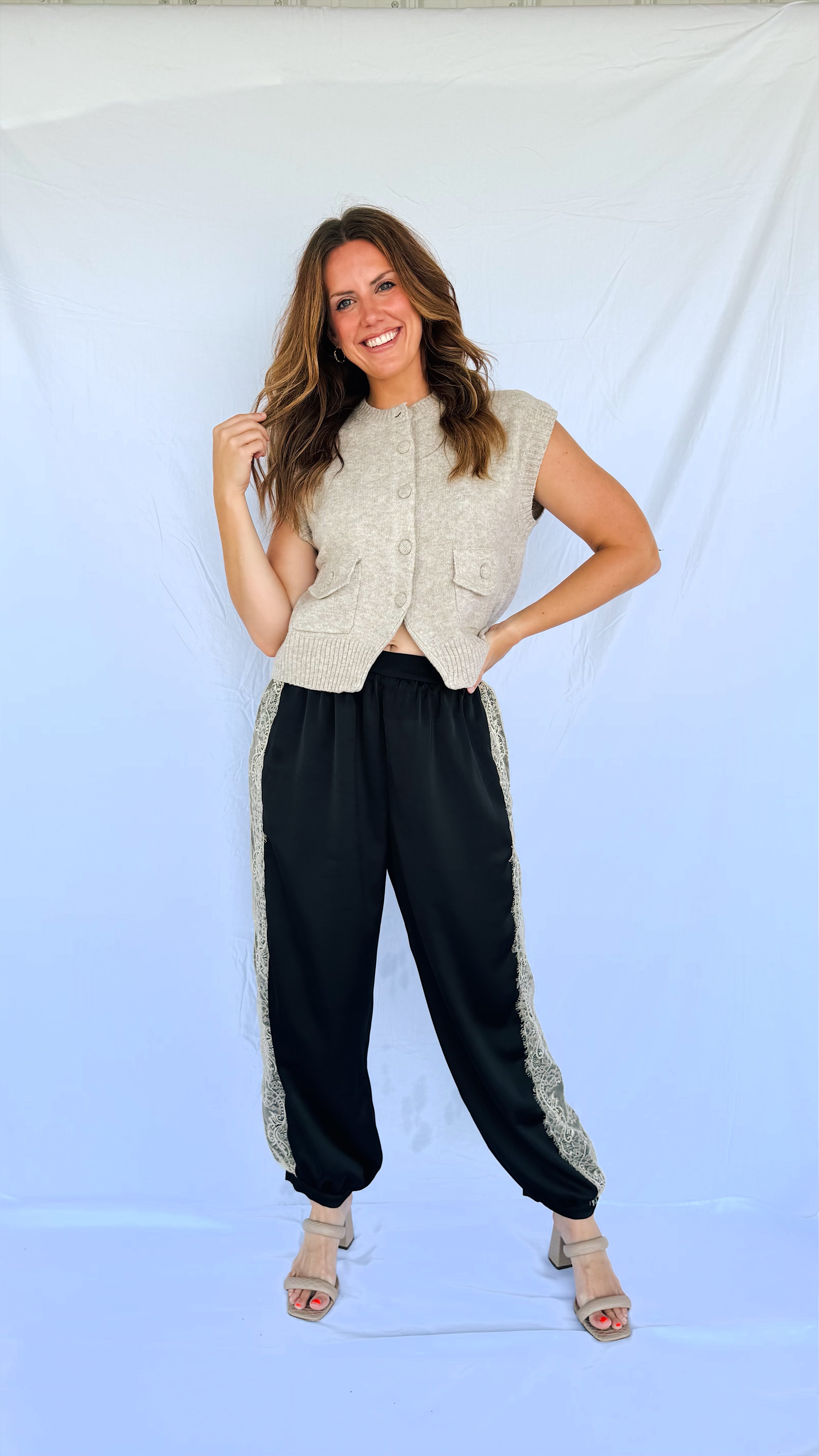 Buttoned Up Sweater Vest