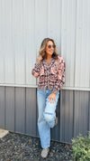 Paisley Stripe Cardigan