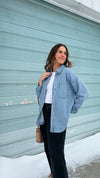 {Z Supply} All Day Luxe Soft Denim Jacket