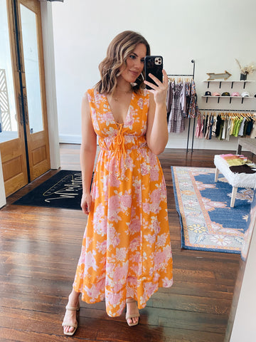 Amber Waves Maxi Dress