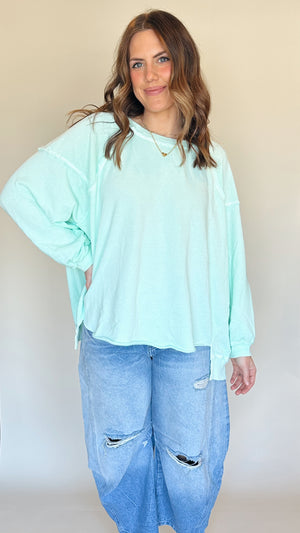 {Free People} One To Beat Pullover