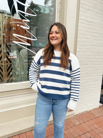 Valencia Sweater Vest in Blue