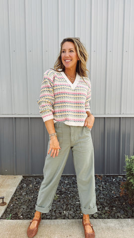 Oversized Soft Tee in Mocha