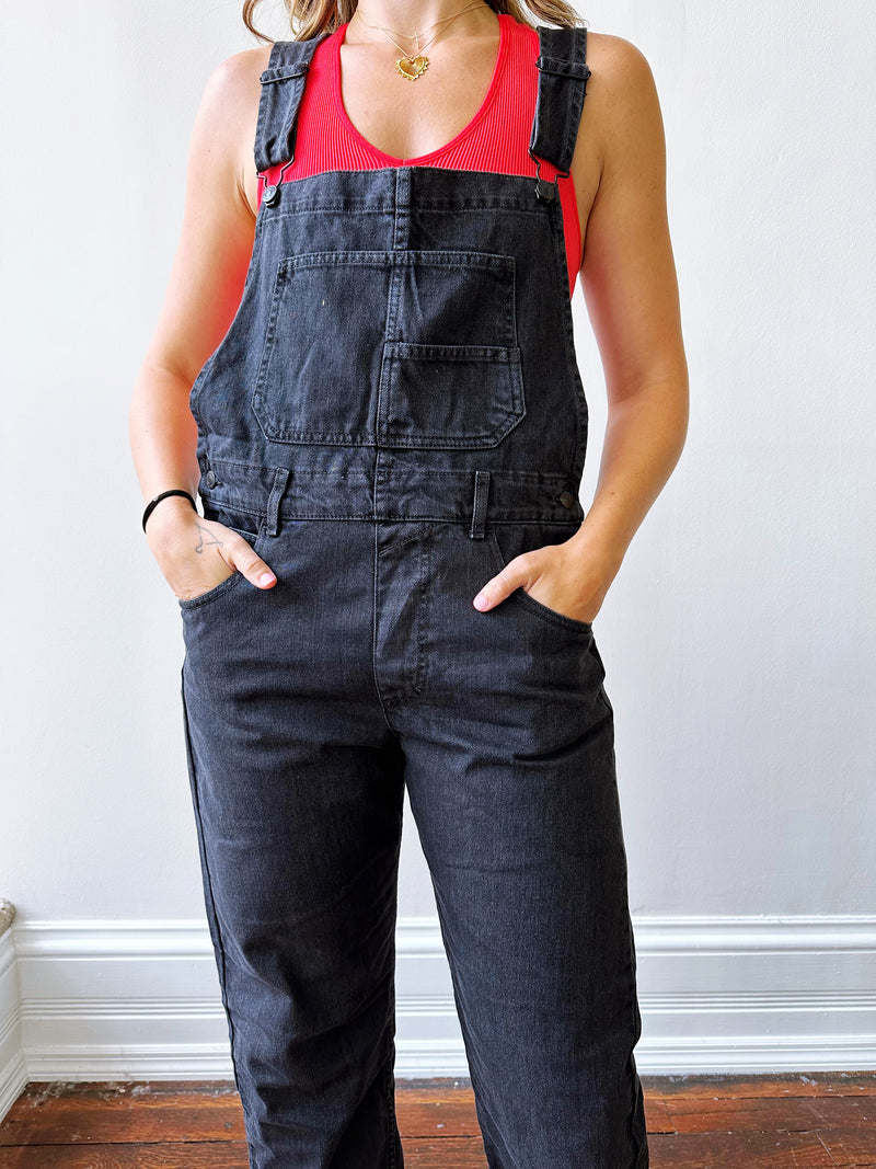 Ziggy Overall in Mineral Black