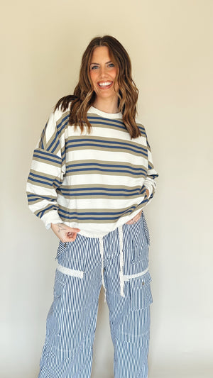 Ollie Striped Pullover