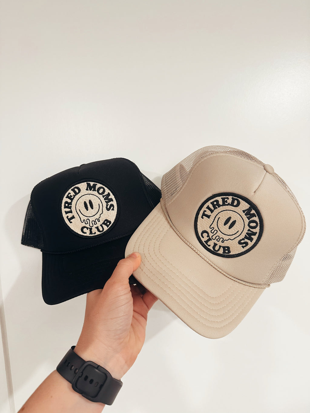 Tired Moms Club Hat - Black