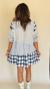 Bonny Plaid Mini Dress