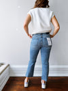Shy Girl High RIse Crop Flare in Whipped