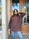 Mocha Oversized Sweater