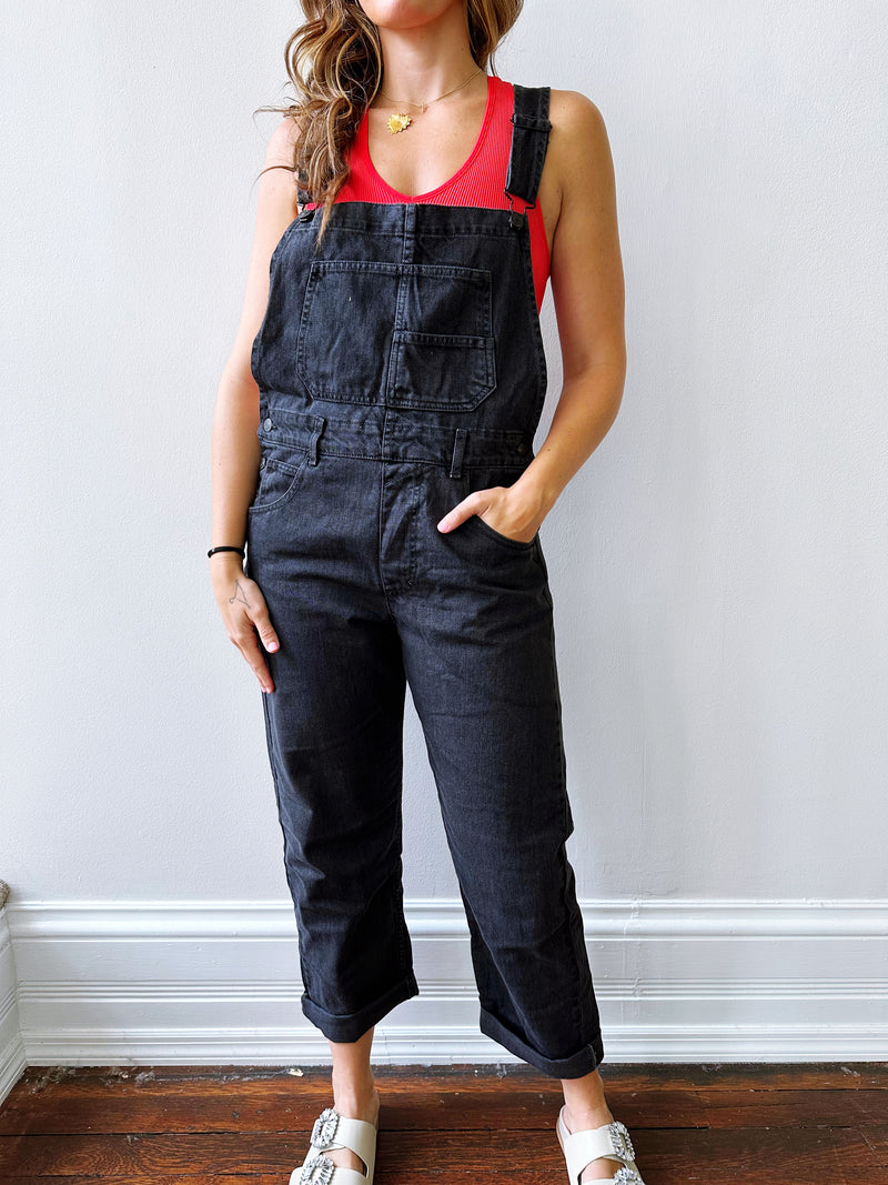 Ziggy Overall in Mineral Black