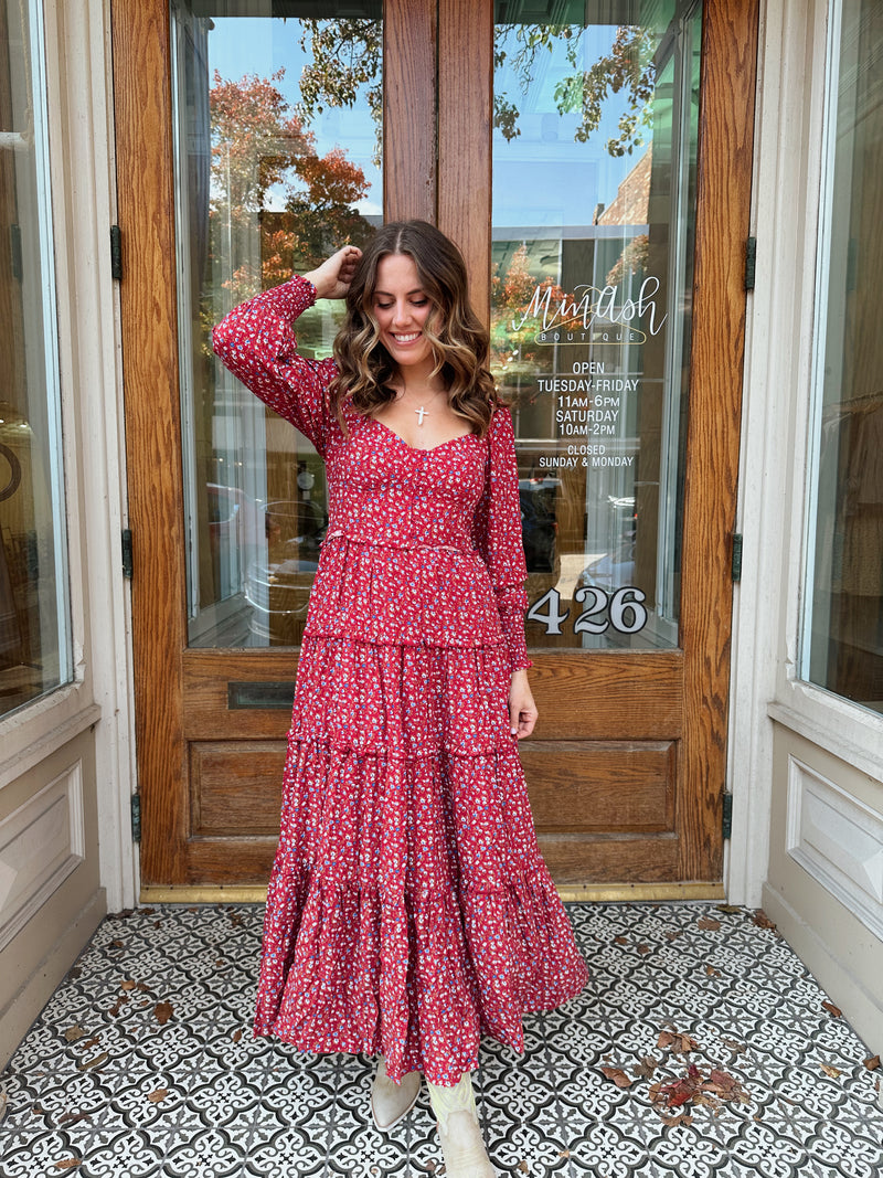 Robin Floral Maxi Dress