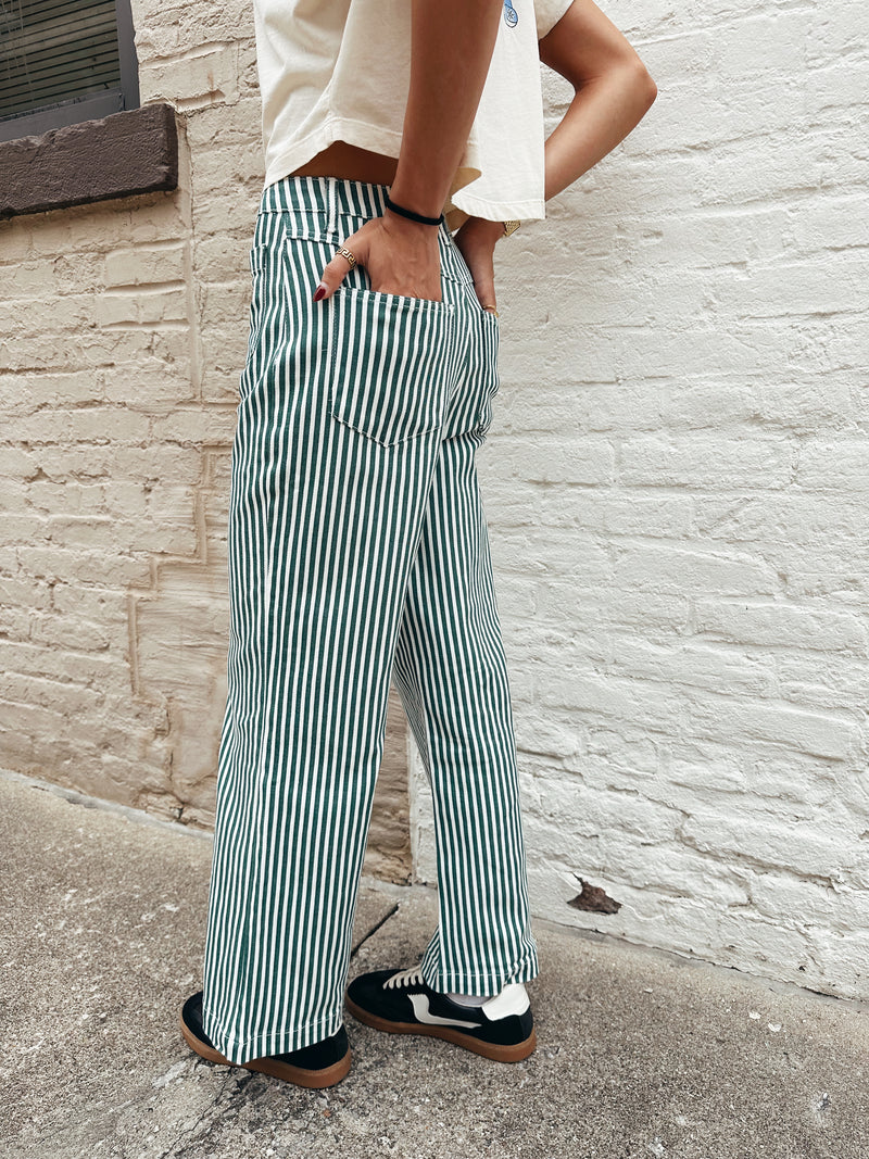 Fast Cruiser Striped Denim