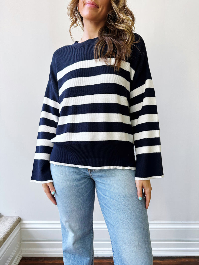 Magda Striped Sweater