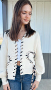 Leopard Laces Cardigan