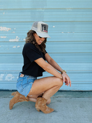 Tired Moms Club Hat - Black