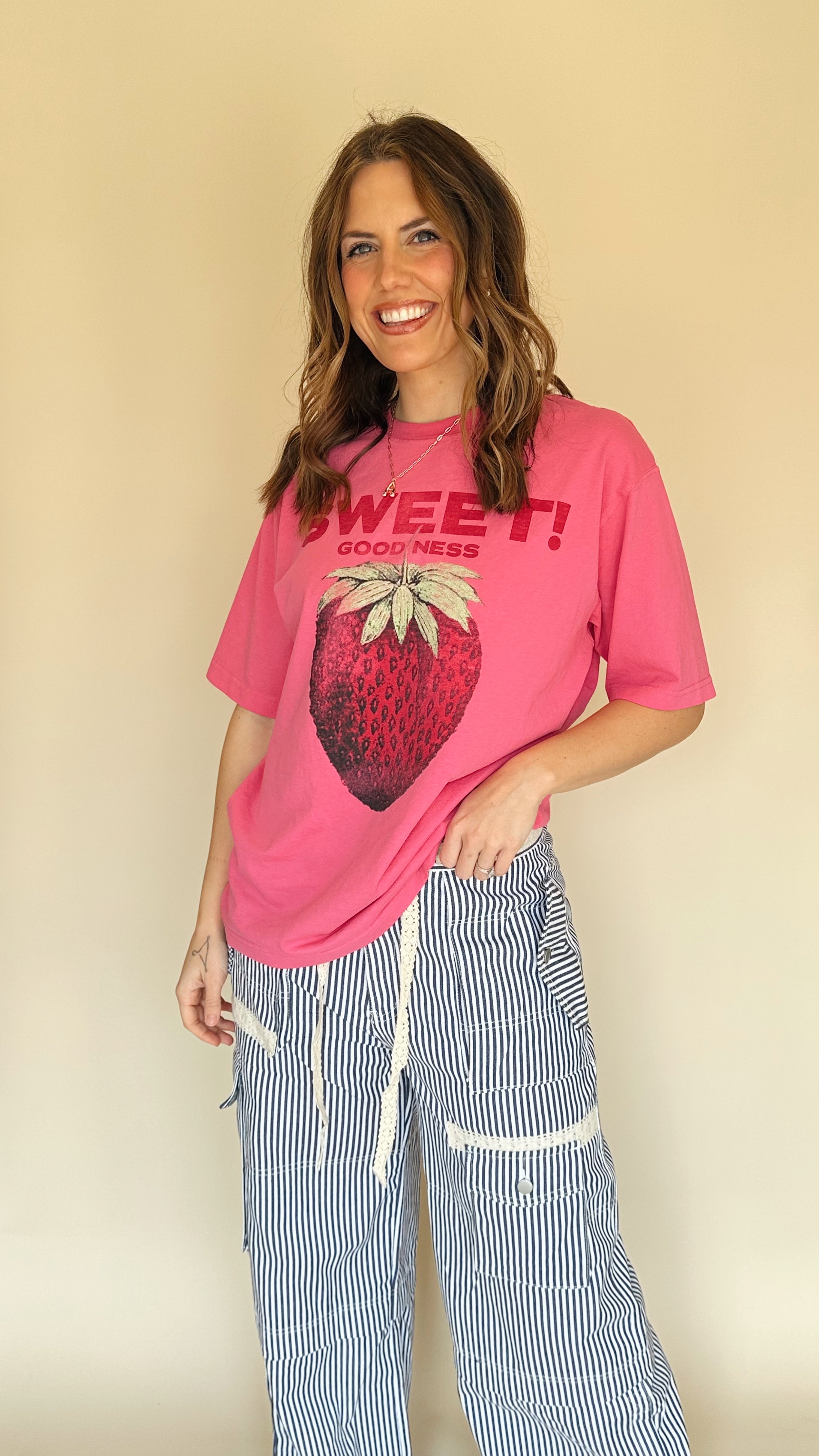 Free People} Harvest Vintage Wash Tee – Minash Boutique