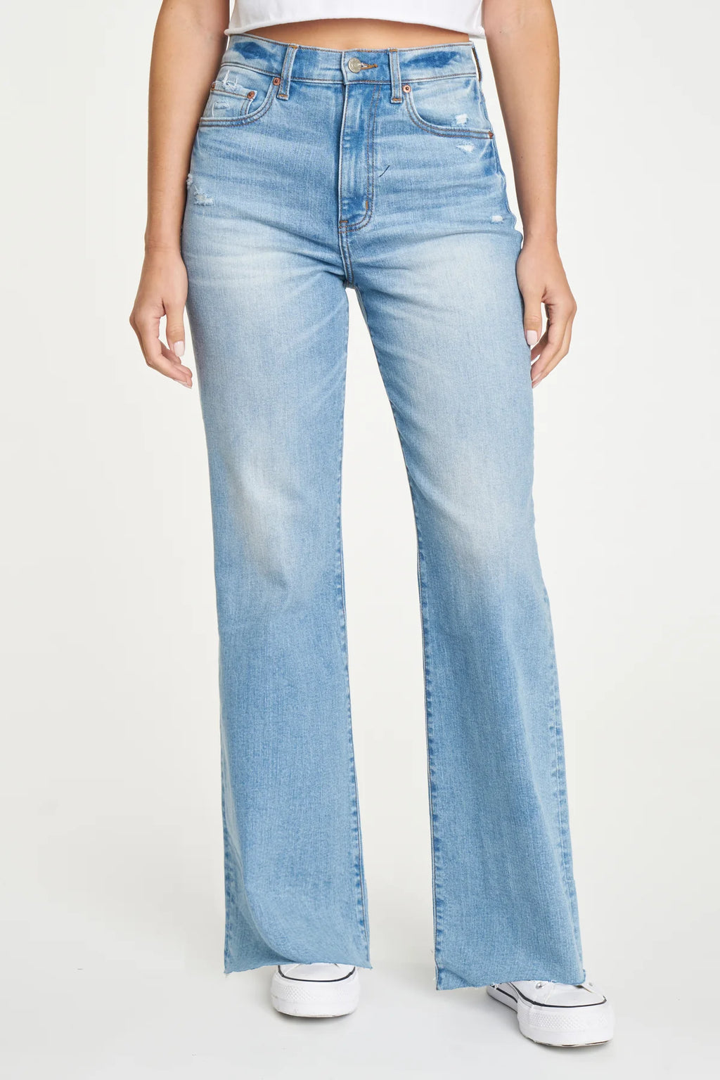 Far Out High Rise Wide Leg in Cheeky