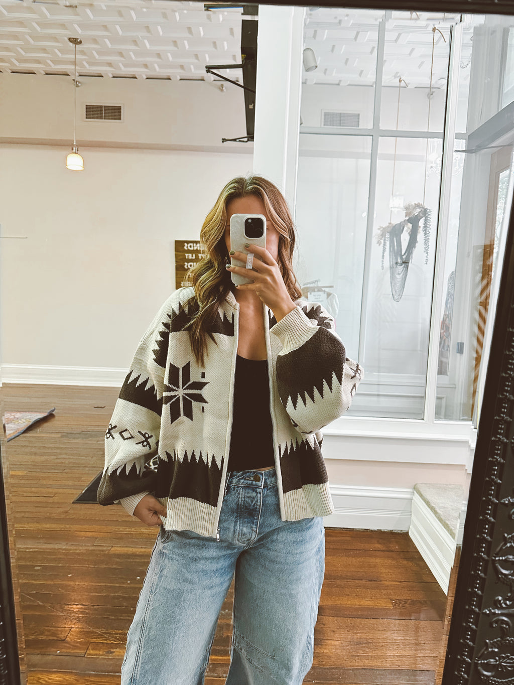 Fireside Zip Up Cardigan