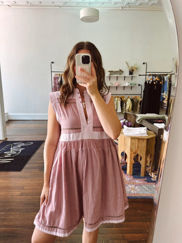 Vintage Rose Midi Dress